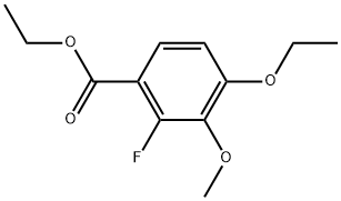 Ethyl 4-ethoxy-2-fluoro-3-methoxybenzoate Structural
