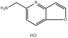 Furo[3,2-b]pyridine-5-methanamine, hydrochloride (1:2) Structural