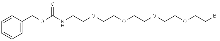 CbzNH-PEG4-Br Structural
