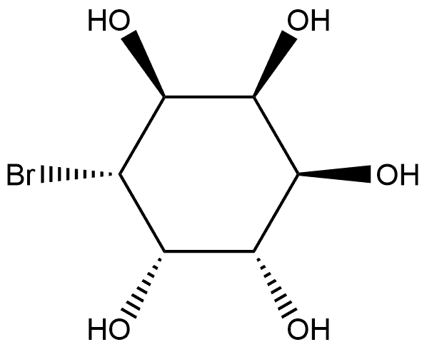 Inositol, 1-bromo-1-deoxy-, DL-neo- (8CI) Structural