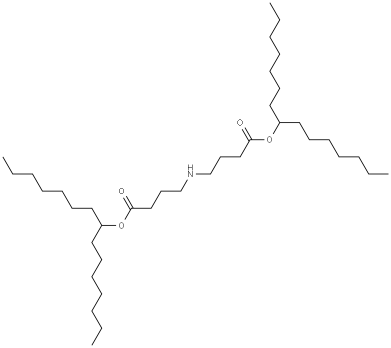 Di(pentadecan-8-yl) 4,4'-azanediyldibutyrate Structural