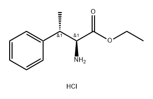 D-Phenylalanine, β-methyl-, ethyl ester, hydrochloride (1:1), (βR)-rel- Structural