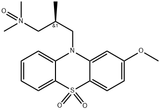 Levomepromazine Sulfone N-Oxide (Levomepromazine N,S,S-Trioxide) Structural