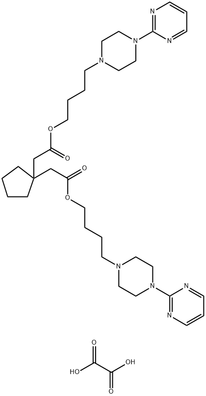 Buspirone Hydrochloride Impurity H as Dioxalate Structural