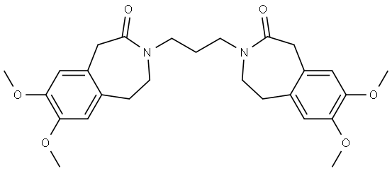 Ivabradine Bisbenzazepine Analog Structural