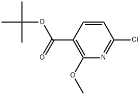 tert-butyl 6-chloro-2-methoxynicotinate Structural