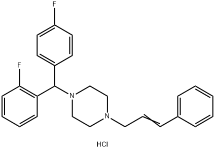 Flunarizine Dihydrochloride Impurity C as Dihydrochloride Structural