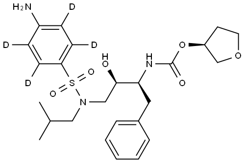 Amprenavir-d4-1 Structural