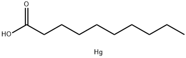 Decanoic acid, mercury(2+) salt (2:1) Structural