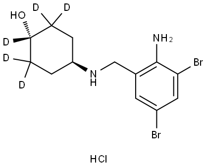 Ambroxol-d5 (hydrochloride) Structural