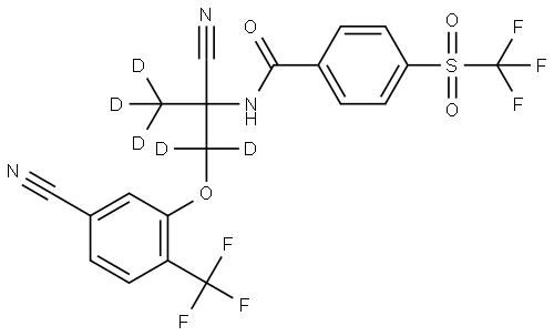 Monepantel sulfone-D5 Structural
