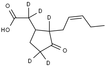 (+/-)-Jasmonic acid-D5 Structural