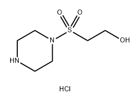 Ethanol, 2-(1-piperazinylsulfonyl)-, hydrochloride (1:1) Structural
