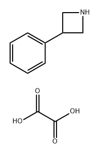 hemi(oxalic acid) 3-phenylazetidine Structural