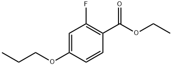 Ethyl 2-fluoro-4-propoxybenzoate Structural