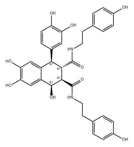 Cannabisin P Structural