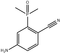 Benzonitrile, 4-amino-2-(dimethylphosphinyl)- Structural