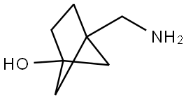 Bicyclo[2.1.1]hexan-1-ol, 4-(aminomethyl)- Structural