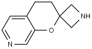 3',4'-Dihydrospiro[azetidine-3,2'-pyrano[2,3-c]pyridine Structural