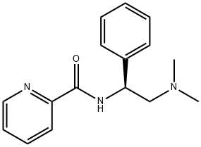 N-[(1S)-2-(Dimethylamino)-1-phenylethyl]-2-pyridinecarboxamide Structural