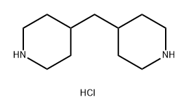 4-(piperidin-4-ylmethyl)piperidine Structural