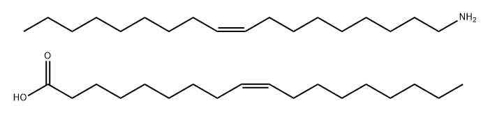 oleic acid, compound with (Z)-octadec-9-enylamine (1:1) Structural
