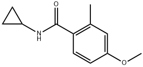 N-cyclopropyl-4-methoxy-2-methylbenzamide
