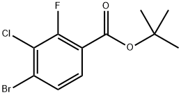 Tert-butyl 4-bromo-3-chloro-2-fluorobenzoate