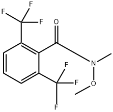 N-methoxy-N-methyl-2,6-bis(trifluoromethyl)benzamide