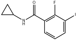 N-cyclopropyl-2-fluoro-3-iodobenzamide