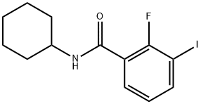 N-cyclohexyl-2-fluoro-3-iodobenzamide