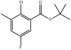 Tert-butyl 2-chloro-5-fluoro-3-methylbenzoate
