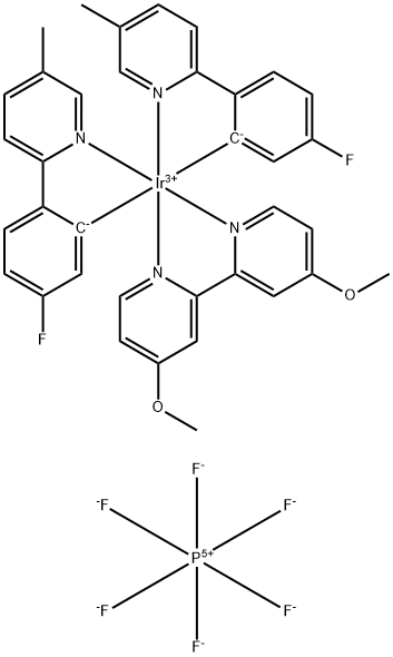 Iridium-bis[5-fluoro-2-(5-methyl-2-pyridinyl-κN)phenyl-κC](4,4'-dimethoxy-2,2'-bipyridine-κN1,κN1')-hexafluorophosphate