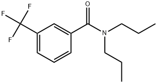 N,N-Dipropyl-3-(trifluoromethyl)benzamide Structural