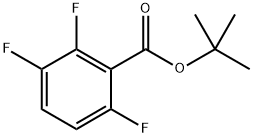 Tert-butyl 2,3,6-trifluorobenzoate Structural