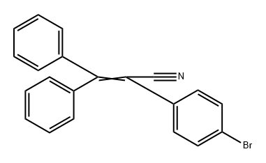 Benzeneacetonitrile, 4-bromo-α-(diphenylmethylene)- Structural