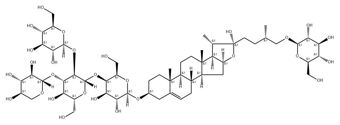 Timosaponin H1 Structural