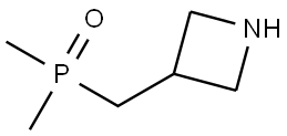 (Azetidin-3-ylmethyl)dimethylphosphine oxide Structural