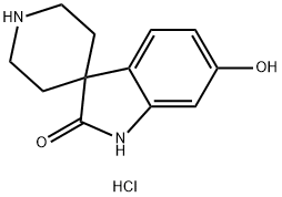 spiro[indoline-3,4'-piperidin]-2-one-6-ol  hydrochloride Structural