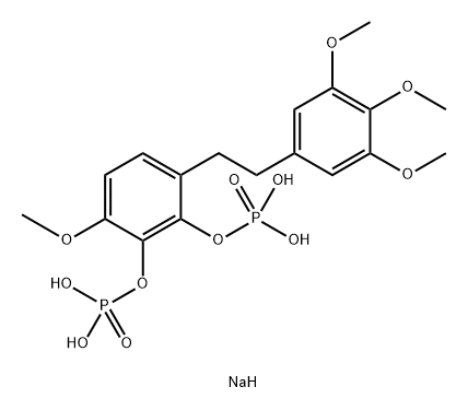 Combretastatin A-1 di-O-phosphate tetra-sodium salt