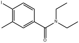 N,N-diethyl-4-iodo-3-methylbenzamide Structural
