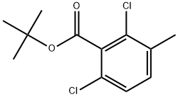 Tert-butyl 2,6-dichloro-3-methylbenzoate Structural