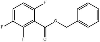 benzyl 2,3,6-trifluorobenzoate Structural