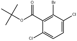 tert-butyl 2-bromo-3,6-dichlorobenzoate Structural