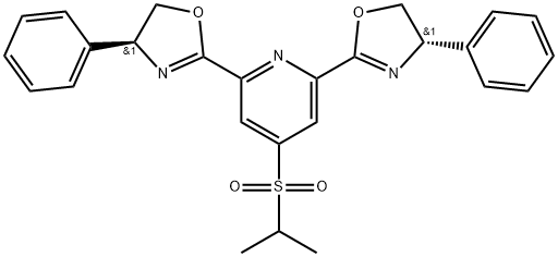 isopropyl-(S)-4-phenyl- SUF-PYBOX Structural