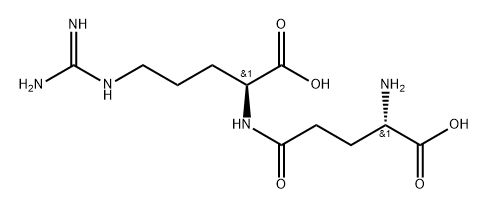 L-Arginine, L-γ-glutamyl- Structural