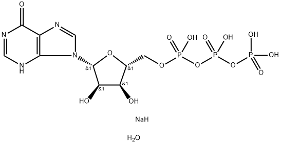 INOSINE 5'-TRIPHOSPHATE, TRISODIUM SALT HYDRATE, 97 Structural