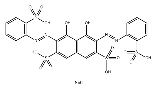 SULFONAZO III  SODIUM SALT Structural