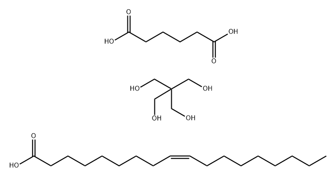 Hexanedioic acid, polymer with 2,2-bis(hydroxymethyl)-1,3-propanediol and (Z)-9-octadecenoic acid Structural