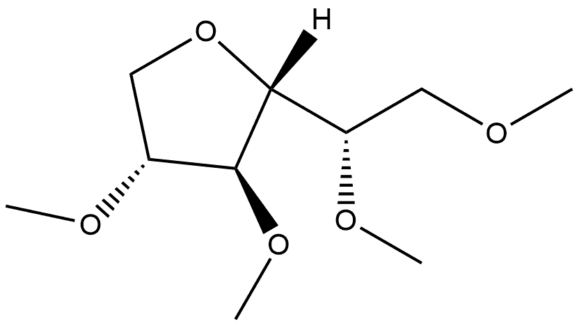 D-Galactitol, 3,6-anhydro-1,2,4,5-tetra-O-methyl- Structural